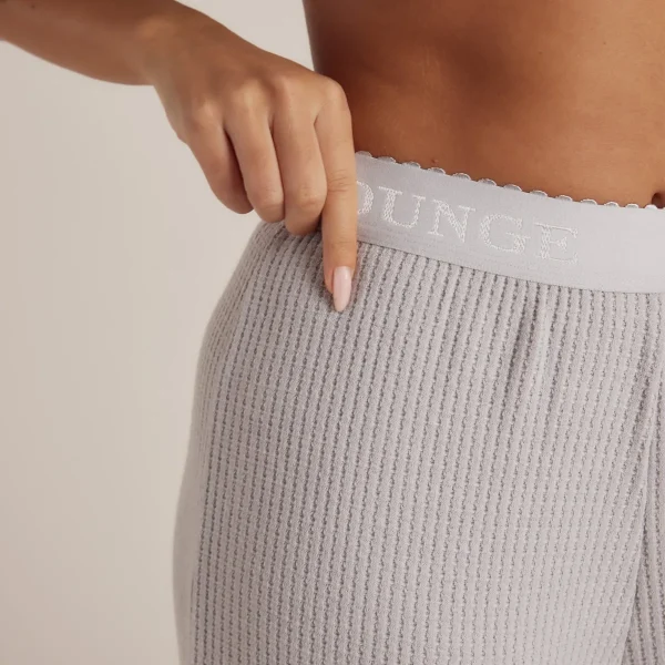 Lounge Underwear Pantalon de Pyjama Soft Waffle - Givre Shop