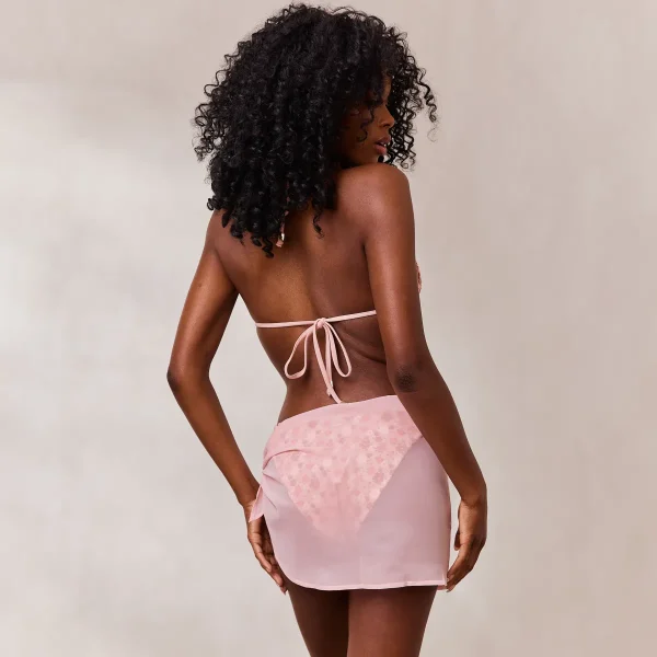 Lounge Underwear Sarong - Rose Cheap