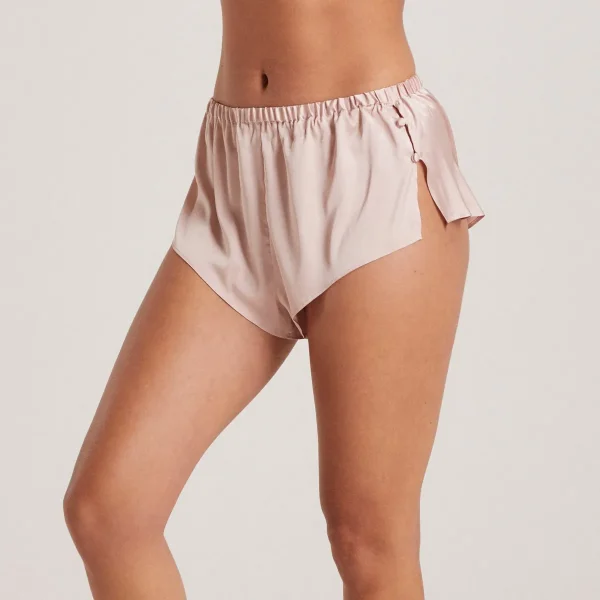 Lounge Underwear Short de Pyjama Mini Satiné - Rose Clair Store