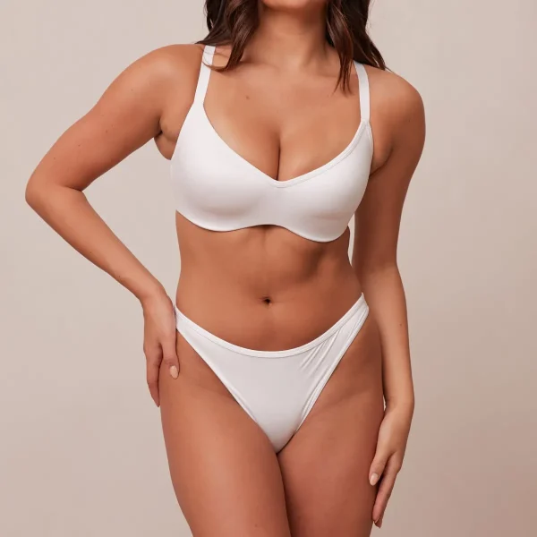 Lounge Underwear Sleek Mindful Soutien-Gorge - Blanc Store