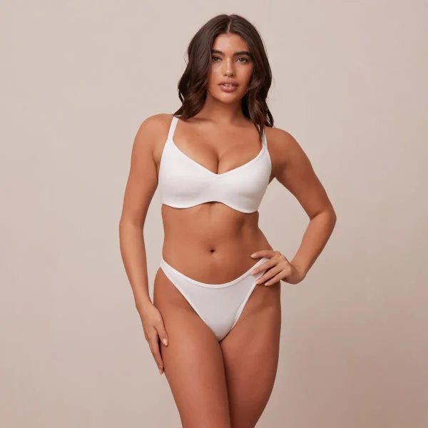 Lounge Underwear Sleek Mindful Soutien-Gorge - Blanc Store