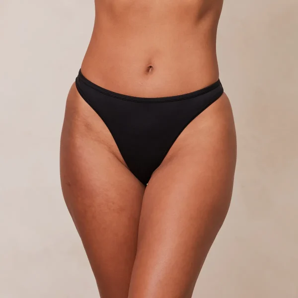 Lounge Underwear Sleek Mindful String - Noir Clearance