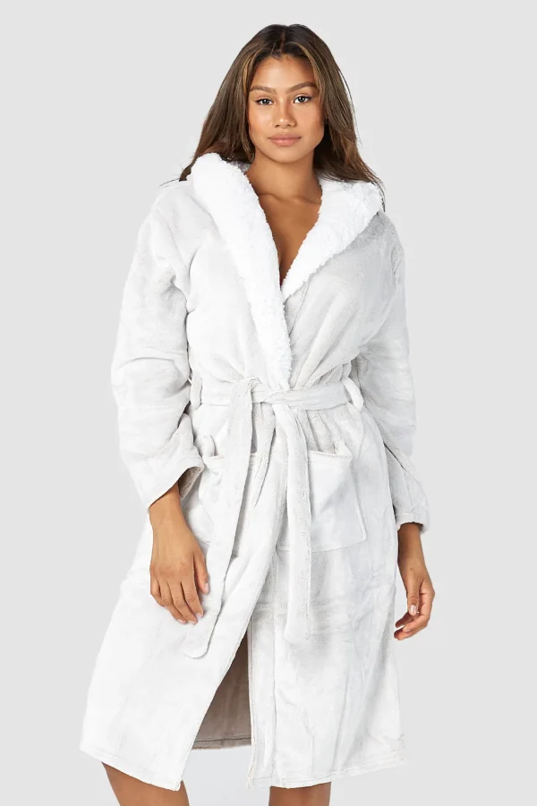 Lounge Underwear So Soft Luxury Robe de Chambre - Beige Online