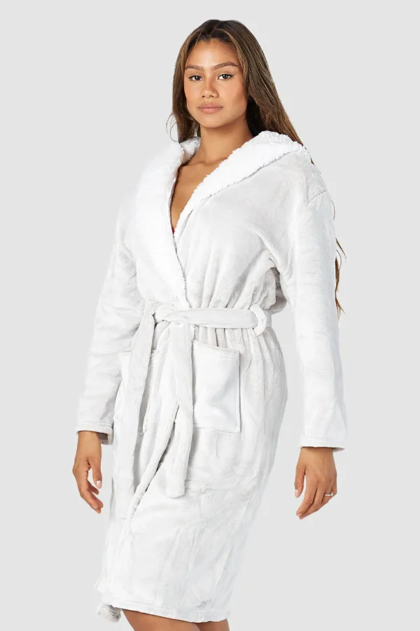 Lounge Underwear So Soft Luxury Robe de Chambre - Beige Online