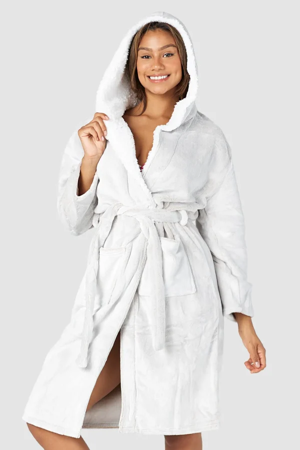 Lounge Underwear So Soft Luxury Robe de Chambre - Beige Online