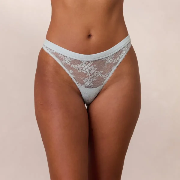 Lounge Underwear String Lace Triangle - Bleu Shop