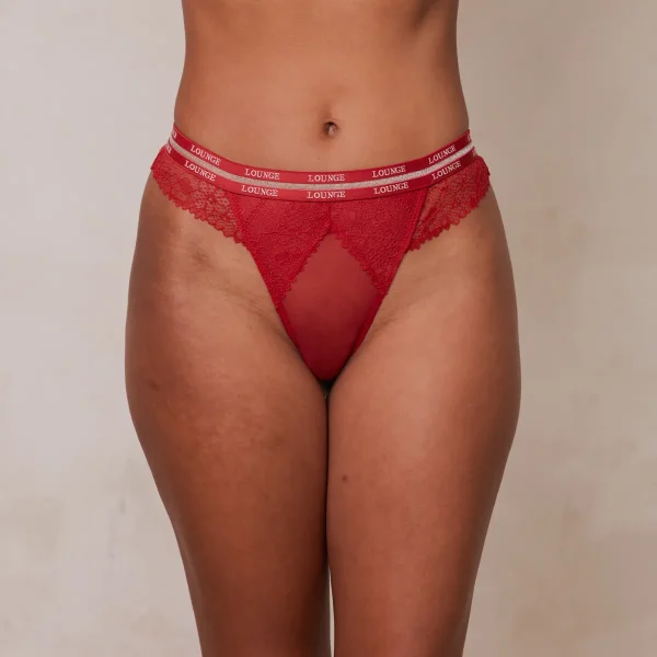 Lounge Underwear Vogue String - Bordeaux Rouge Fashion