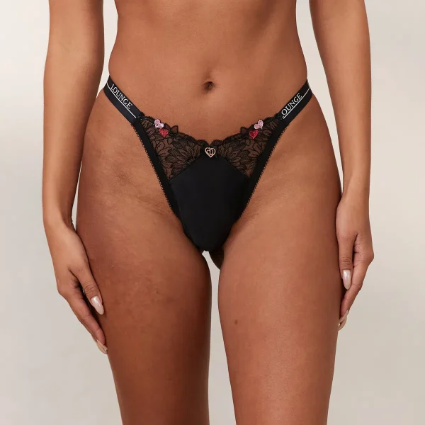 Lounge Underwear Zalia String - Noir New